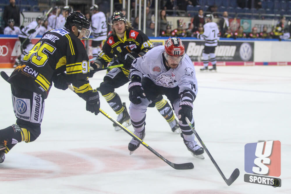 Krefeld Pinguine - Thomas Sabo Ice Tigers Nuernberg (Foto: Jenny Musall)
