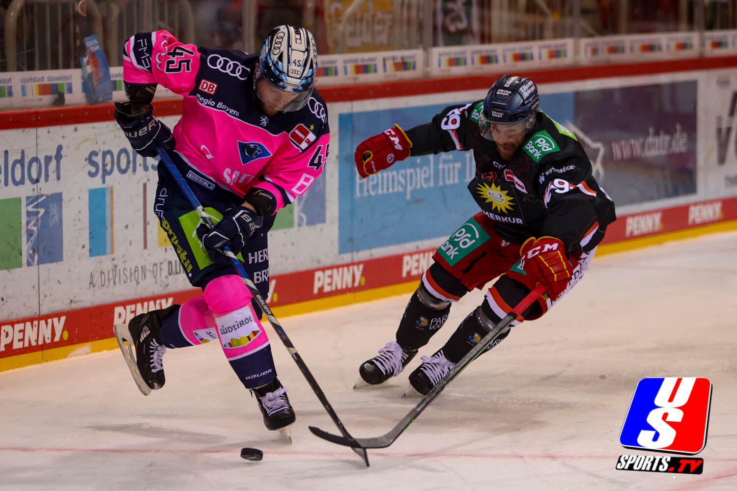 Düsseldorfer EG gegen ERC lngolstadt am 26.1.2021