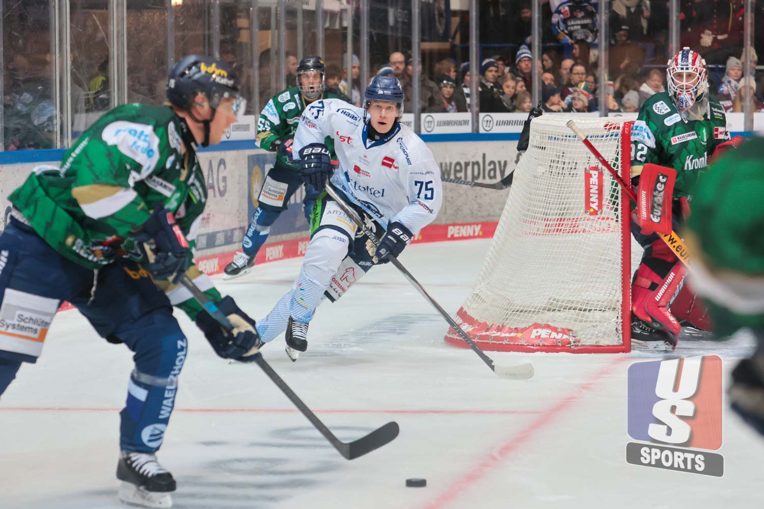 Iserlohn Roosters gegen Straubing Tigers am 43. Spieltag in der Penny DEL 2025/26 (Foto: Jenny Musall)
