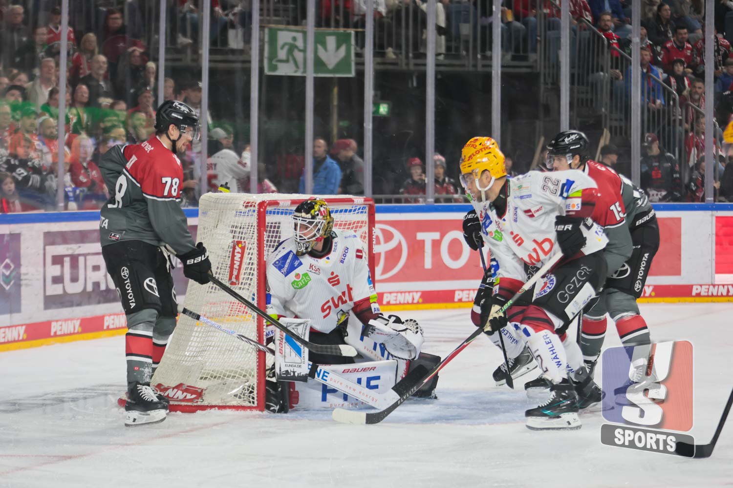 im Spiel der Koelner Haie gegen Pinguins Bremerhaven am 18.10.2026