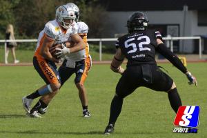 GFL2: Langenfeld Longhorns vs Rostock Griffins am 2.9.23