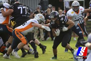 GFL2: Langenfeld Longhorns vs Rostock Griffins am 2.9.23