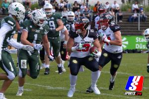 GFL2: Düsseldorf Panther vs. Bielefeld Bulldogs am 9.6.24